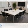 50 X Black Stacking Meeting Chairs - NEW Image 4