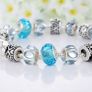 Blue Pandora Style Charm Bracelet Image 4