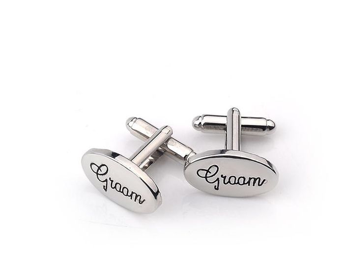 Groom Shirt Cuff Links free postage WEDDING ACCESORIES