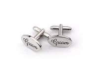Groom Shirt Cuff Links free postage WEDDING ACCESORIES