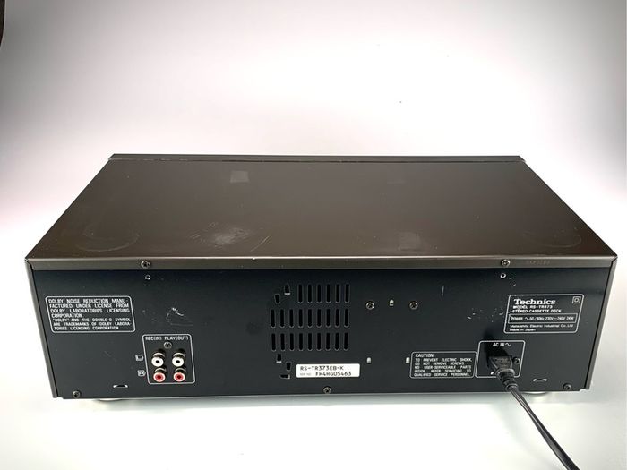 Technics RS-TR373 dual stereo cassette deck