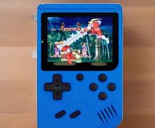 400 in 1 Retro Handheld Game Console Rechargeable Portable Gaming System New