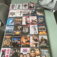 Selection of DVDs & DVD Player