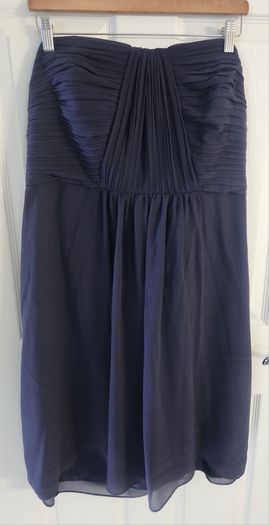 Debut Strapless Empire Waist Dress / Debut Dress - Purple - UK 20 / EU 48 / US 16