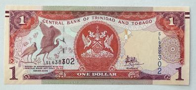 Trinidad And Tobago 1 Dollar 2006 Banknote