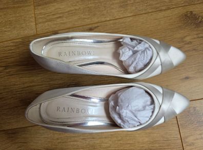 Rainbow Club "Lexi" Ivory Wedding Shoes