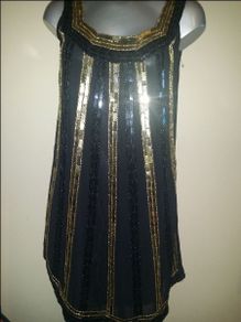 Instant Vintage party midi dress size S UK10 EUR38 Postage included