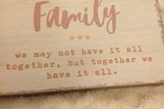 Wooden Plaque