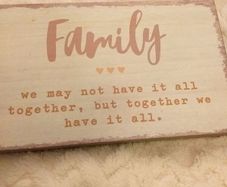 Wooden Plaque