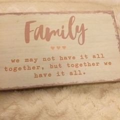 Wooden Plaque