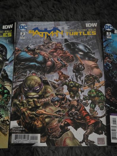 Batman/Teenage Mutant Ninja Turtles II #1-6 SET DC IDW 2018 Freddie Williams II