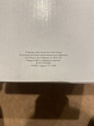 Vera wang crystal bowl BNIB