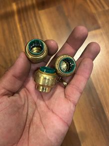 Tectite half inch Push Fit Stop End Cap