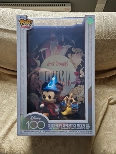 Funko POP 08 Sorcerer s Apprentice Mickey With Broom