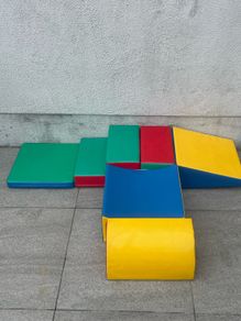 Sensory soft play blocks