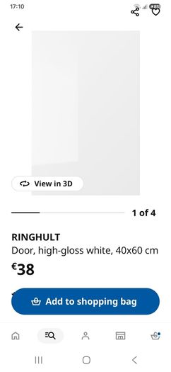 High gloss kitchen cabinet doors