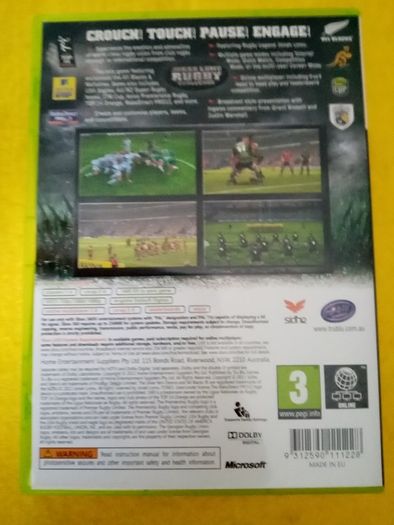Jonah Lomu Rugby Challenge Xbox 360 Games Original