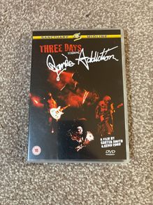 Jane's Addiction Three Days dvd