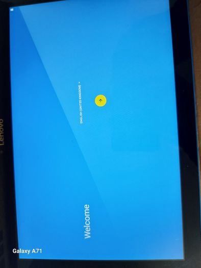 Lenovo 10.1 inch Tablet, Model TB-X103F, 16GB, Blue Back, and in excellent cosmetic condition