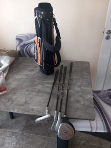 Kids golf set. Right handed clubs
