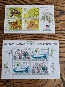 Ireland 1992 1994 Stamp Sheets Mint