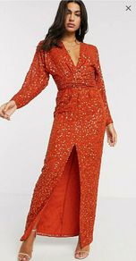 Sequins Maxi Dress
