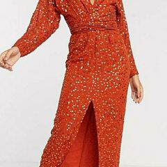 Sequins Maxi Dress