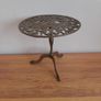 Vintage Brass Plant Stand Image 9