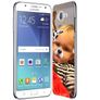 Samsung Galaxy J7 - Personalised soft silicone case - Black or white Image 2