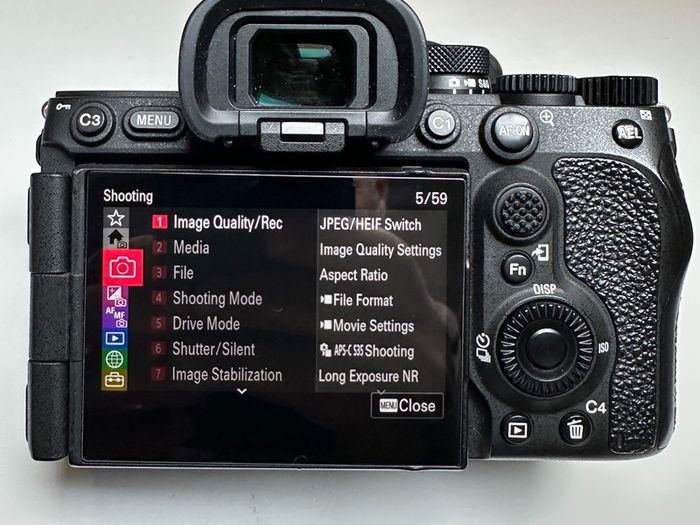 Sony A7RV camera body