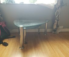 TV and coffee table