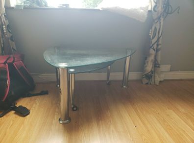 TV and coffee table