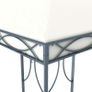 Gazebo with String Lights 300x300 cm Cream Image 4