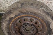 Spare wheel 4x100 steel 13 inch