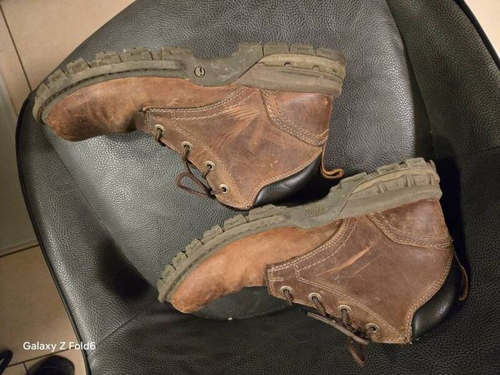 CAT boots wide fit