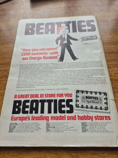 Rare Find: Vintage Railway Modellier December 1981.