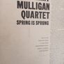 Gerry Mulligan  Quartet   LP  ViNyL Image 3
