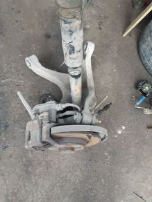audi a4 b8 nearside passenger side complete rear hub suspension