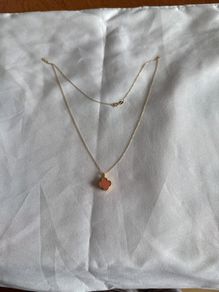 VCA inspired 18k gold necklace