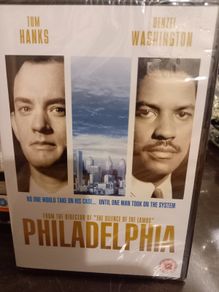 Philadelphia Dvd New And Sealed Tom Hanks Denzel Washington Legal Drama
