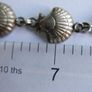 Vintage Sterling Silver 925 Shell Bracelet Conchas - Shell Bracelet (length 7,5" - 3,86g) Image 8