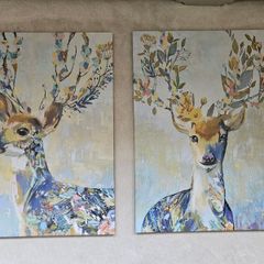 Canvas pictures x2 from Ikea