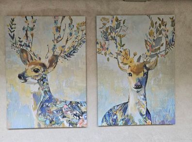 Canvas pictures x2 from Ikea
