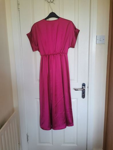 New Pink silky dress