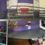SPECIAL DEAL! Ikea raised / loft bed with desk Image 2