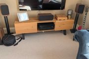 Natural White Oak TV Unit