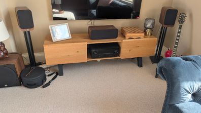 Natural White Oak TV Unit