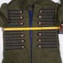 Zara Khaki Olive Green Military Hussar Style Jacket Size XS Image 10
