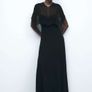 Zara Long Cape Dress Limited Edition Image 8