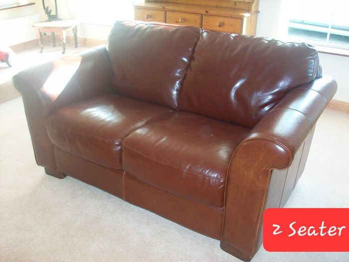 3 + 2 Seater Leather Sofa